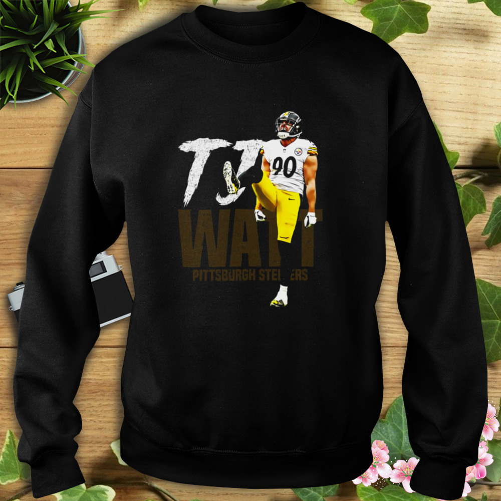 Tj watt 90 Pittsburgh Steelers funny pose shirt, hoodie, sweater