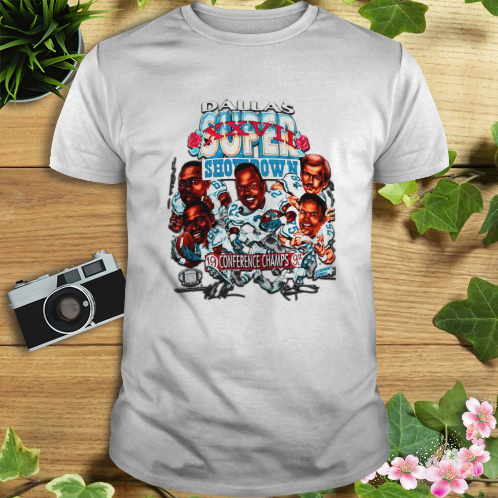Vintage 1993 Dallas Conference Champs Super Bowl Xxvii Dallas Cowboys shirt 1 Unisex shirt