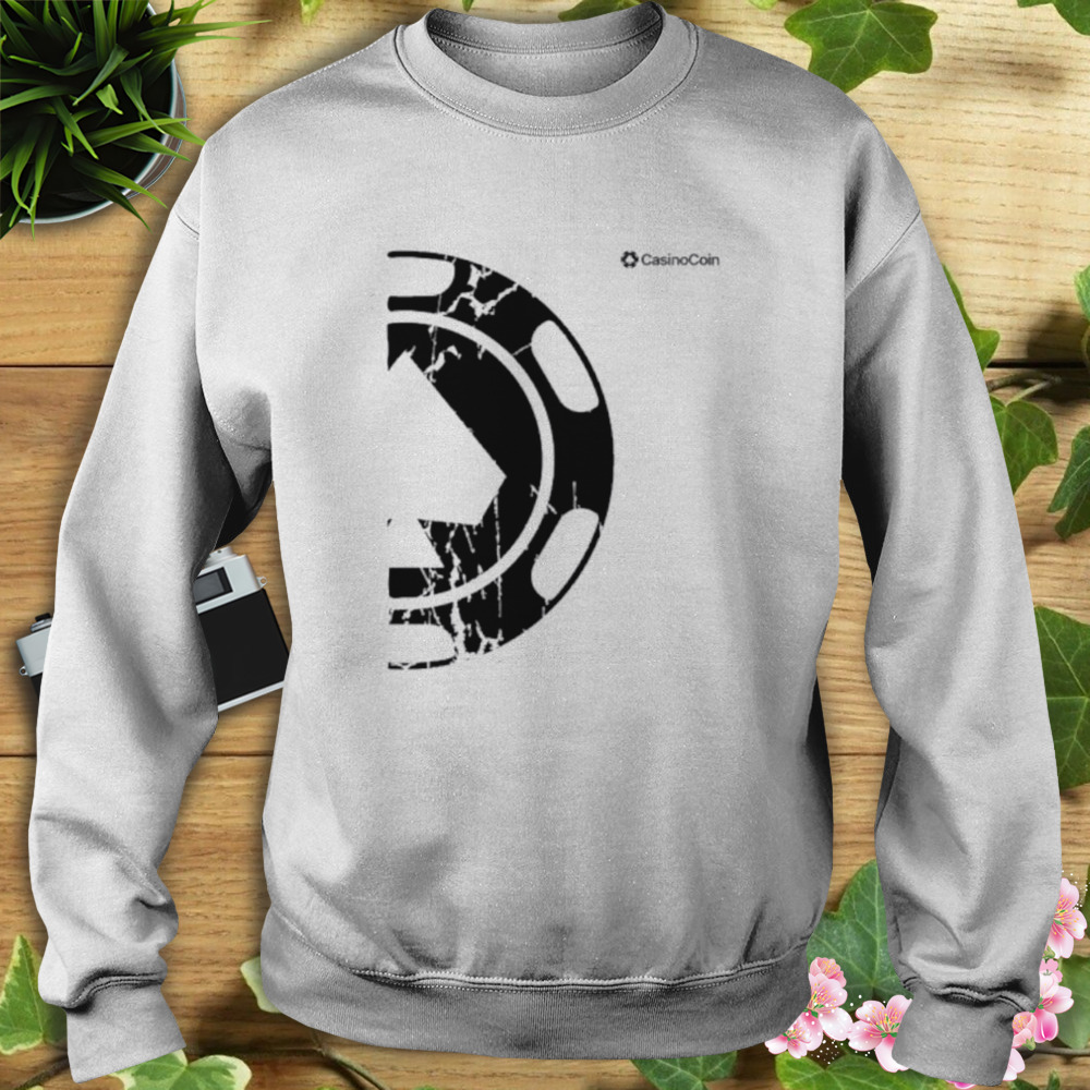 Xrpl CasinoCoin Grunge Shirt 5 Sweat shirt