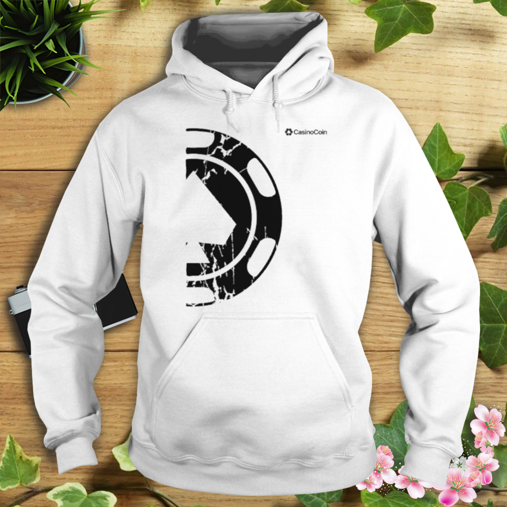 Xrpl CasinoCoin Grunge Shirt 4 Hoodie shirt