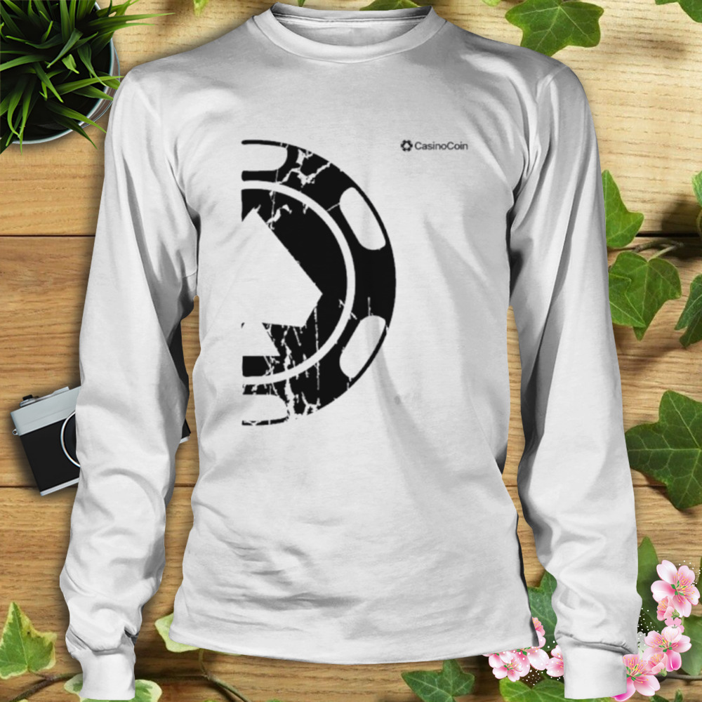 Xrpl CasinoCoin Grunge Shirt 3 Longsleeve shirt