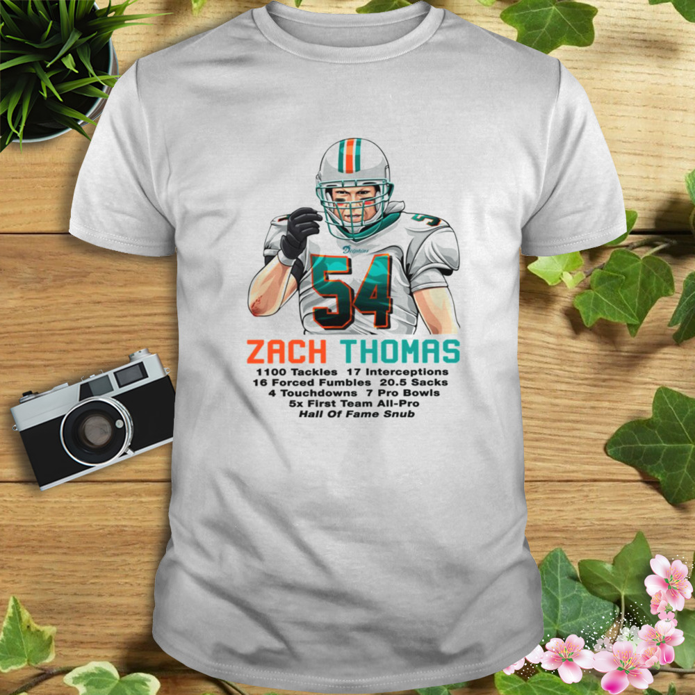 Zach Thomas Miami Sports Football shirt 1 Unisex shirt