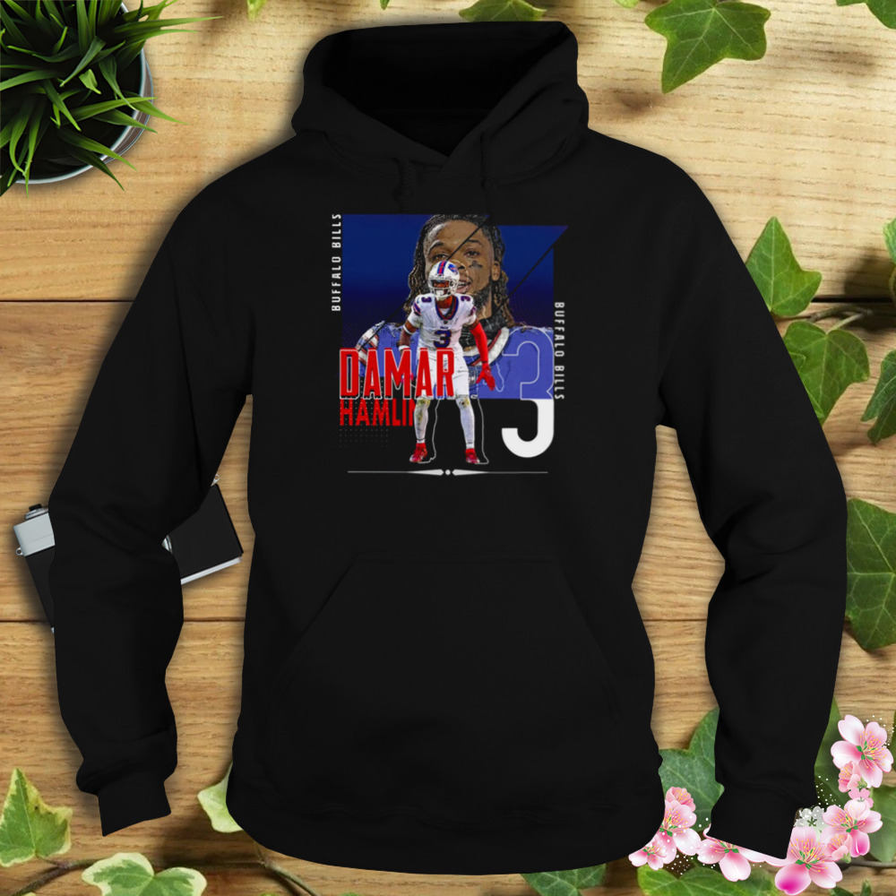 Pray For Damar Hamlin Love For 3 T-Shirt 4 Hoodie tshirt