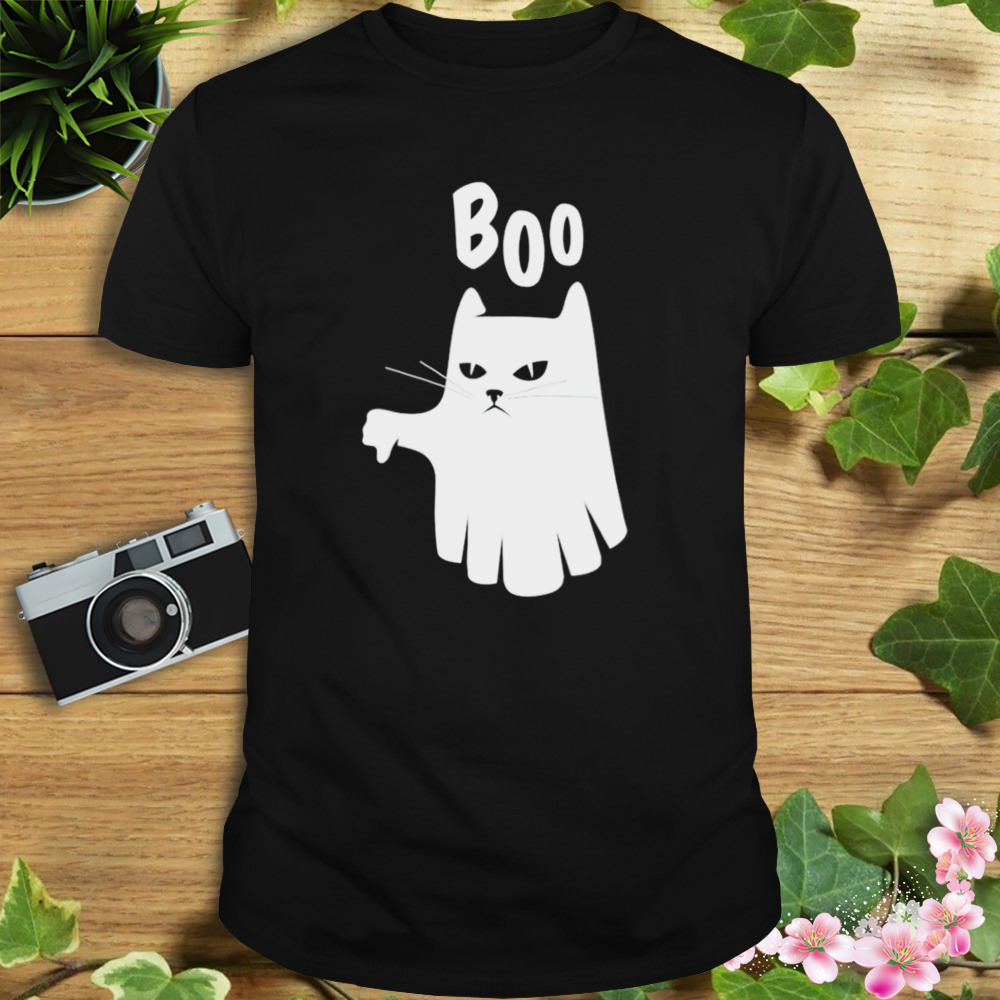 Boo Cat Stupid shirt