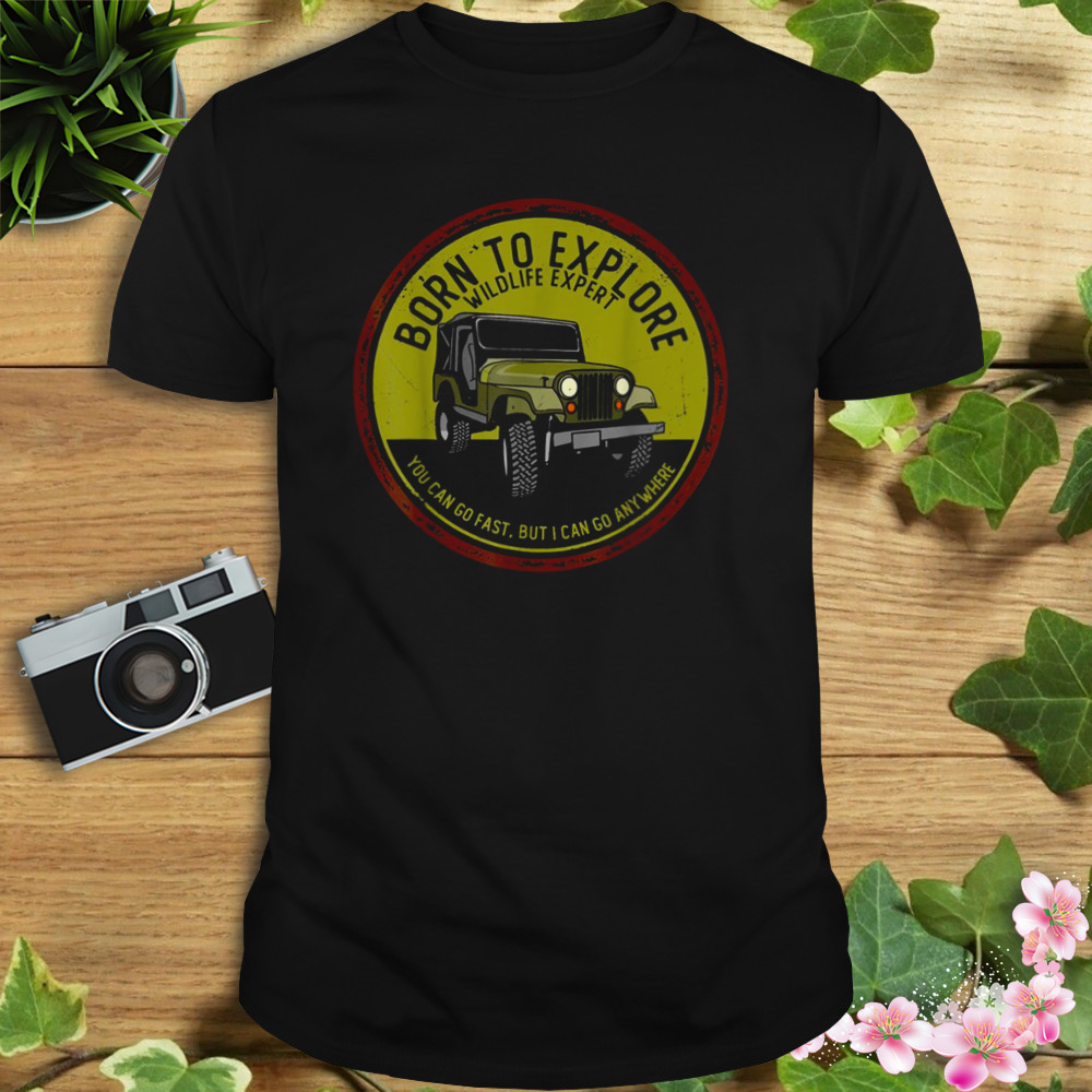 Born To Explore Off Roading Offroad 4×4 SUV T-Shirt