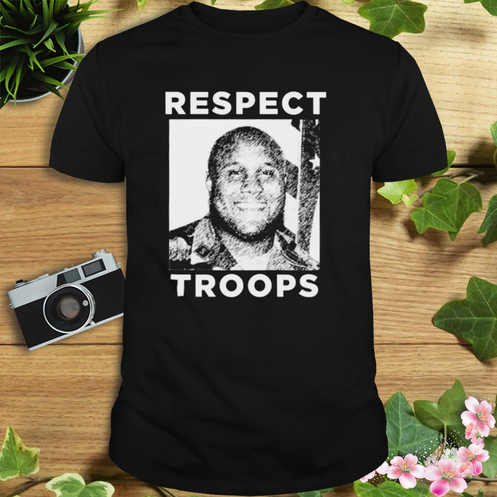 Christopher Dorner Respect Troops shirt