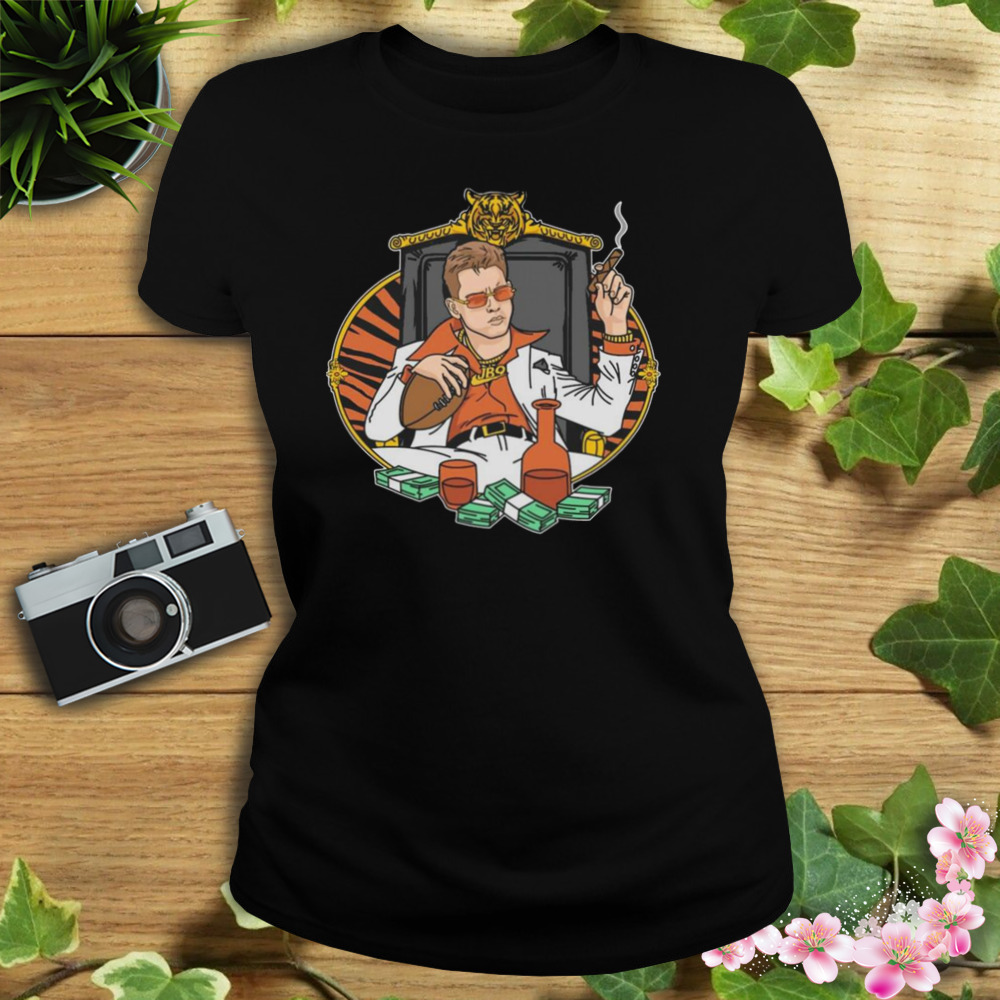Cigar Smoking Joe Burrow Scarface 2023 Shirt 2 Women's tshirt