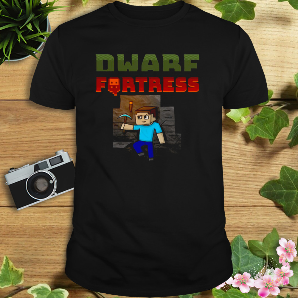 Inspired Minecraft Dwarf Fortress shirt