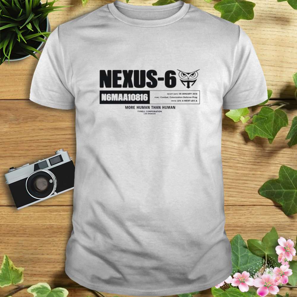 Nexus 6 Inception Variant Blade Runner 1982 shirt