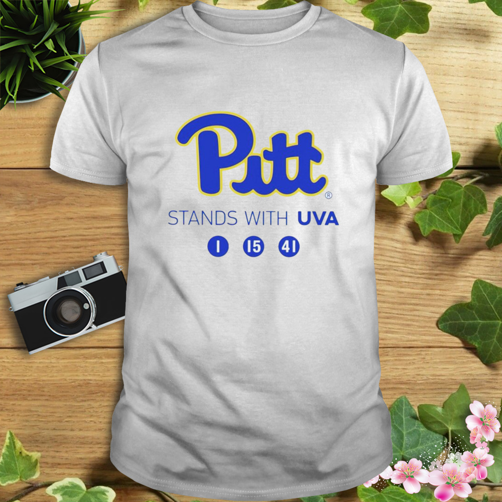 Pitt stands with UVA 1 15 41 shirt