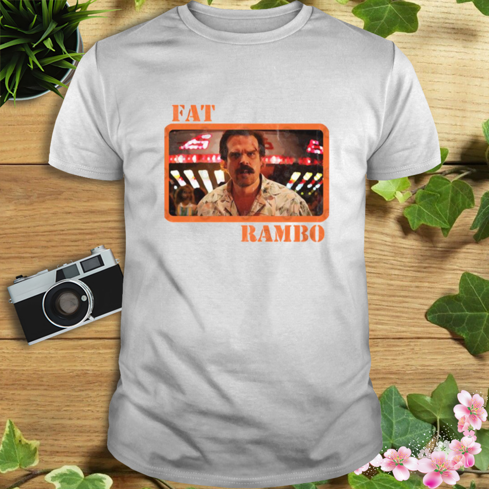 Special Forces For Fat Rambo First Blood shirt