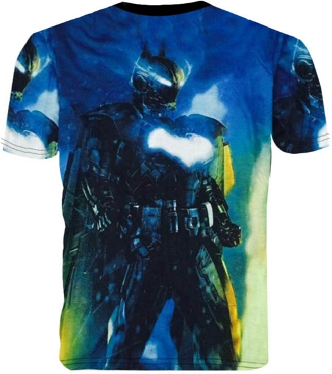 BATMAN JUSTICE LEAGUE 3D TSHIRT 2 BATMAN JUSTICE LEAGUE 3D TSHIRT