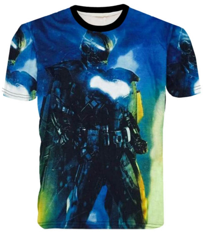 BATMAN JUSTICE LEAGUE 3D TSHIRT 1 BATMAN JUSTICE LEAGUE 3D TSHIRT
