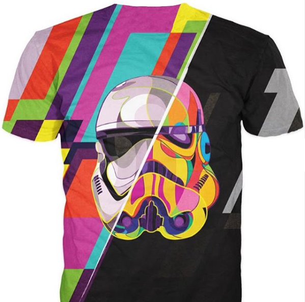 Best STAR WARS X CAPTAIN AMERICA 3D T-shirt 2 Best STAR WARS X CAPTAIN AMERICA 3D T-shirt