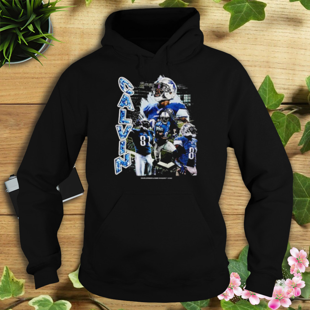 Calvin Johnson Vintage Shirt 4 Hoodie tshirt