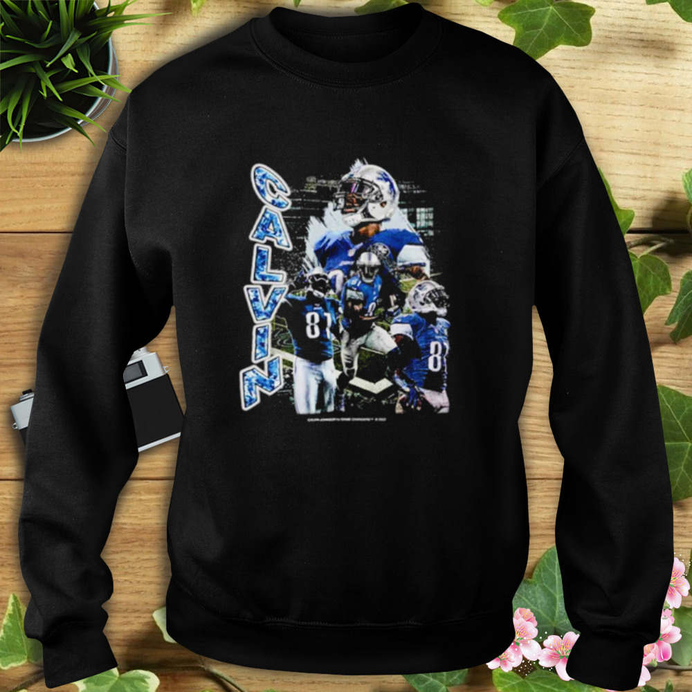 Calvin Johnson Vintage Shirt 5 Sweat tshirt