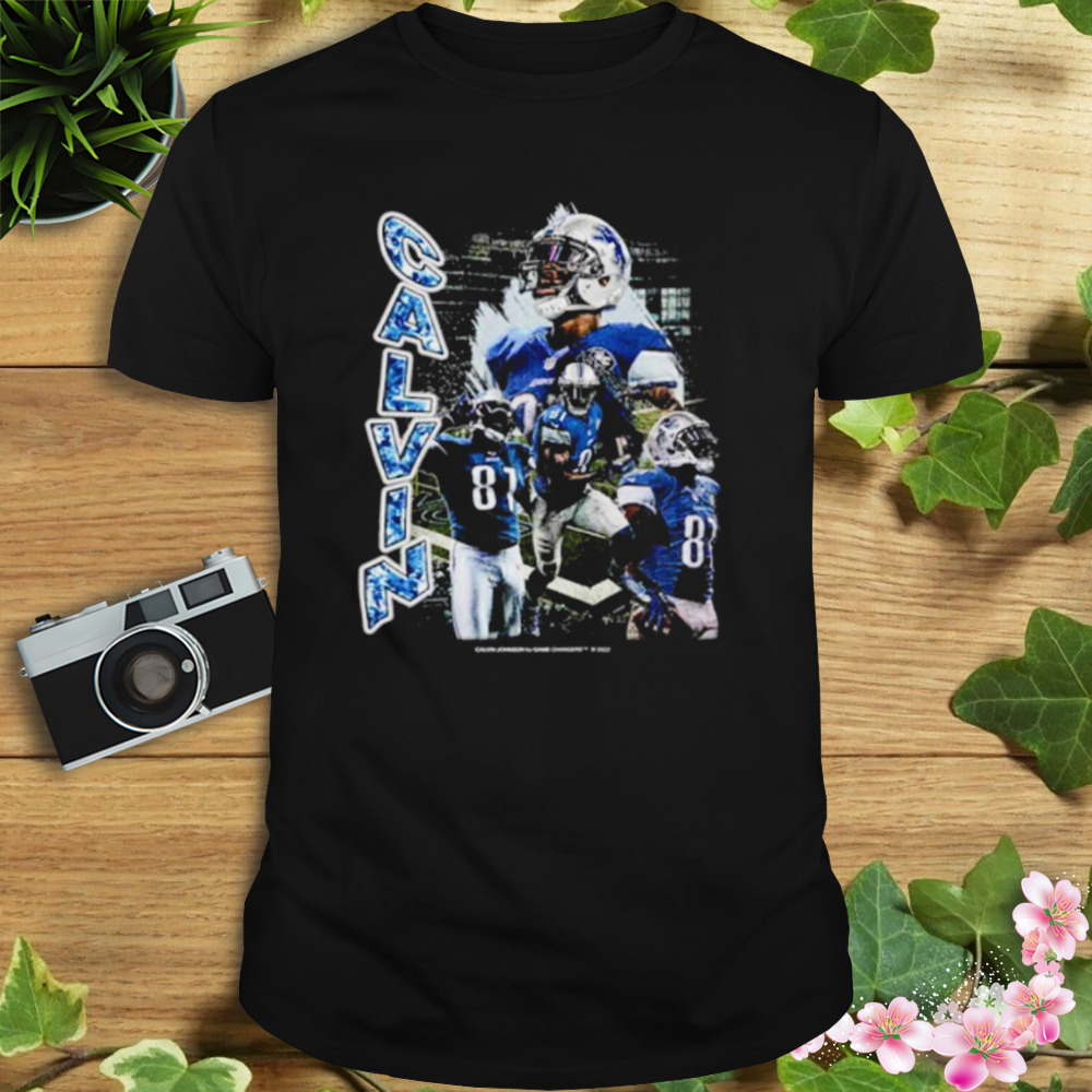 Calvin Johnson Vintage Shirt 1 Unisex tshirt
