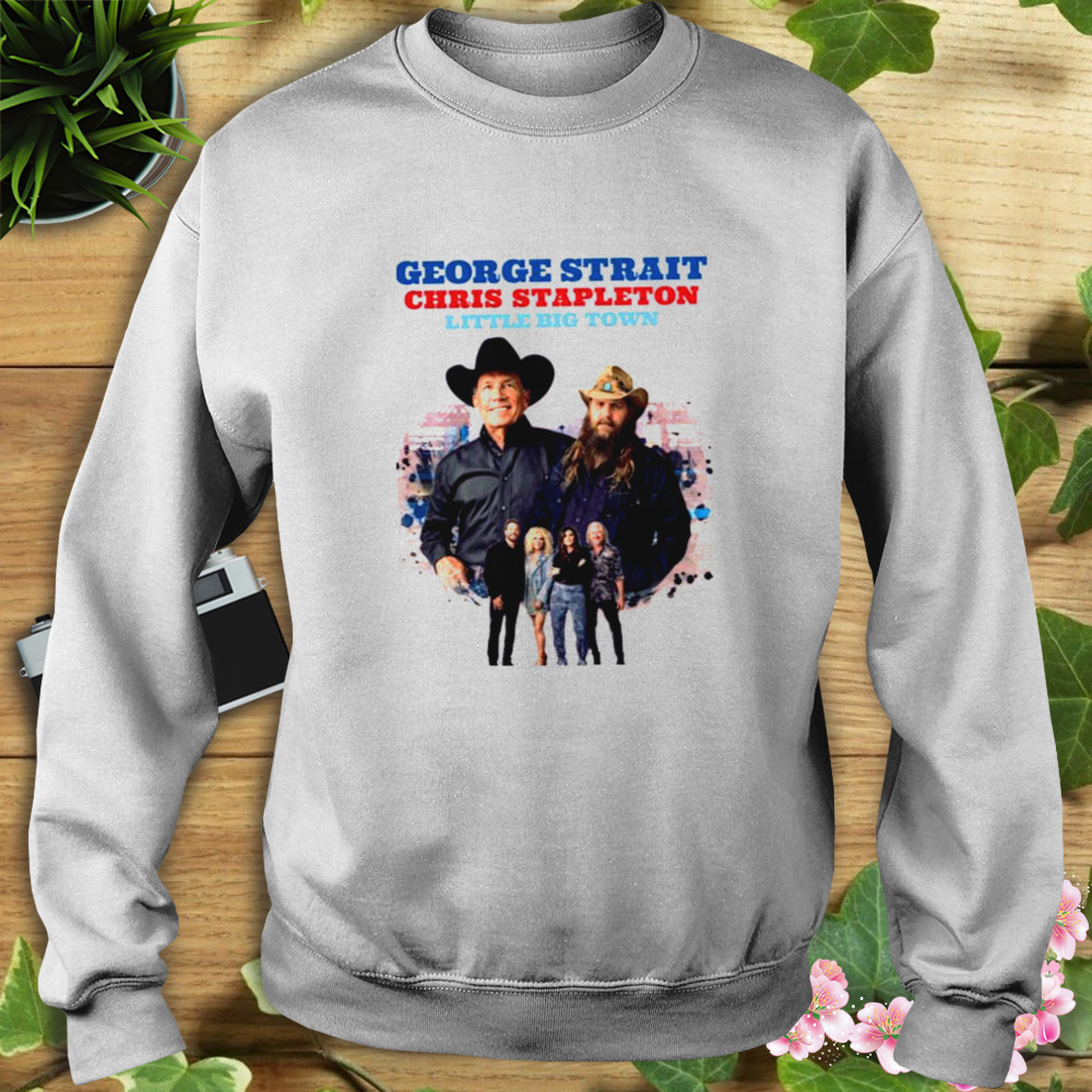 Chris Stapleton Tour 2023 Geoege Strait shirt 5 Sweat shirt