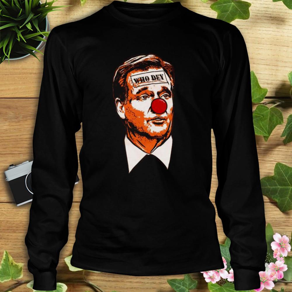 Cincinnati bengals clown who dey 2023 shirt 3 Longsleeve tshirt
