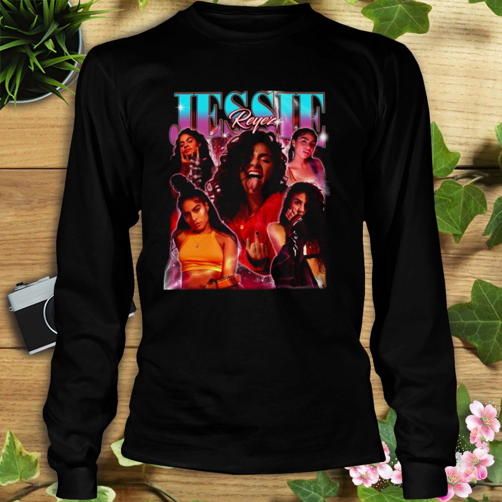 Collage Design Jessie Reyez Retro shirt 3 Longsleeve tshirt