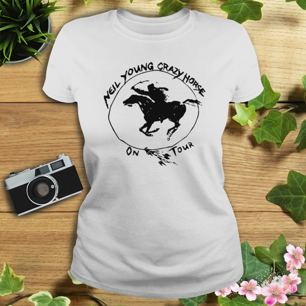 Crazy Neil Young Horse Tour 2023 Masepte shirt 2 Women's shirt