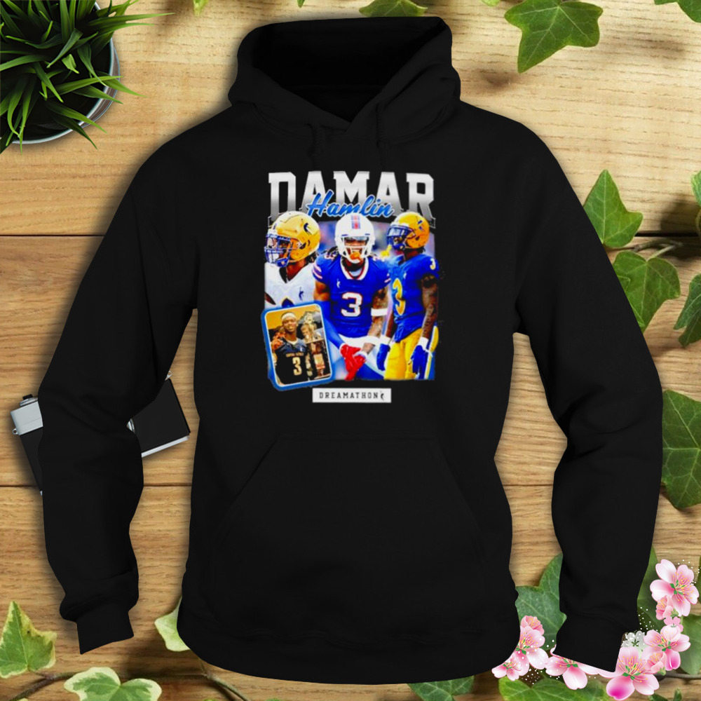 Damar hamlin buffalo bills dreamathon 2023 shirt 4 Hoodie tshirt