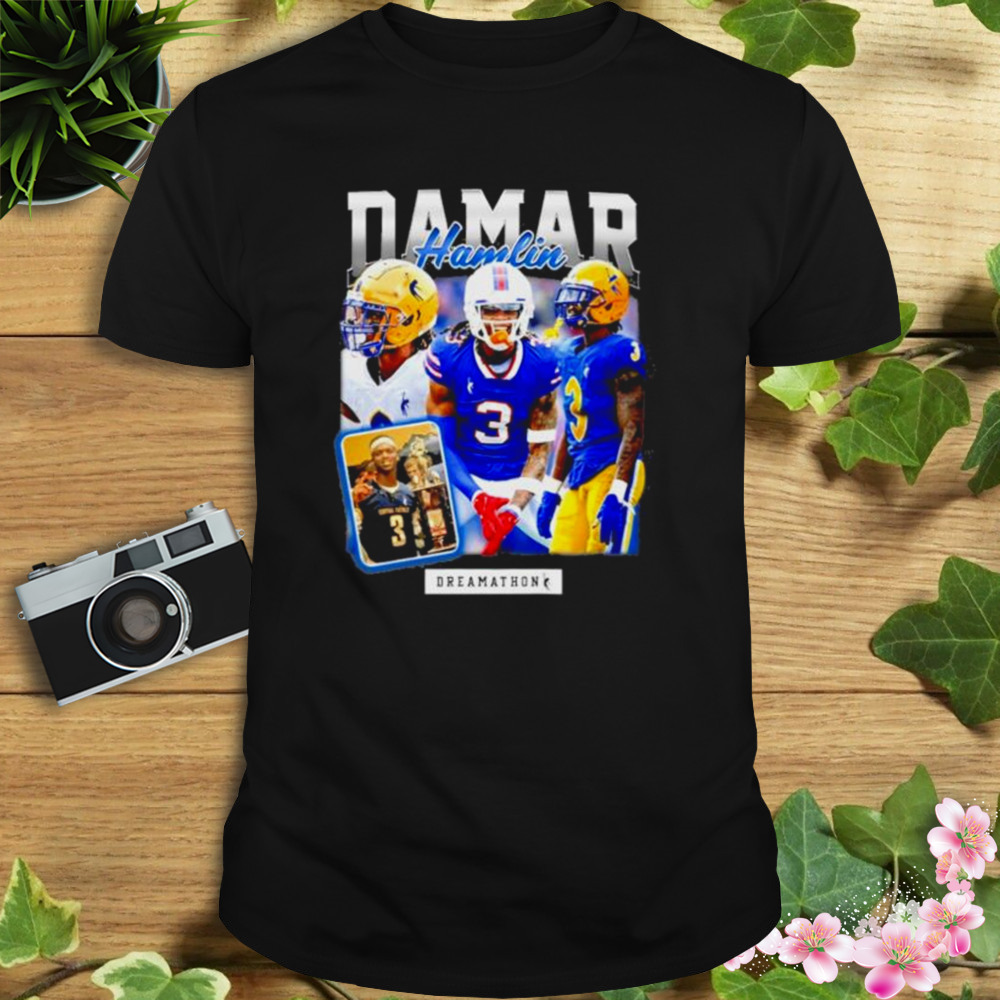 Damar hamlin buffalo bills dreamathon 2023 shirt 1 Unisex tshirt