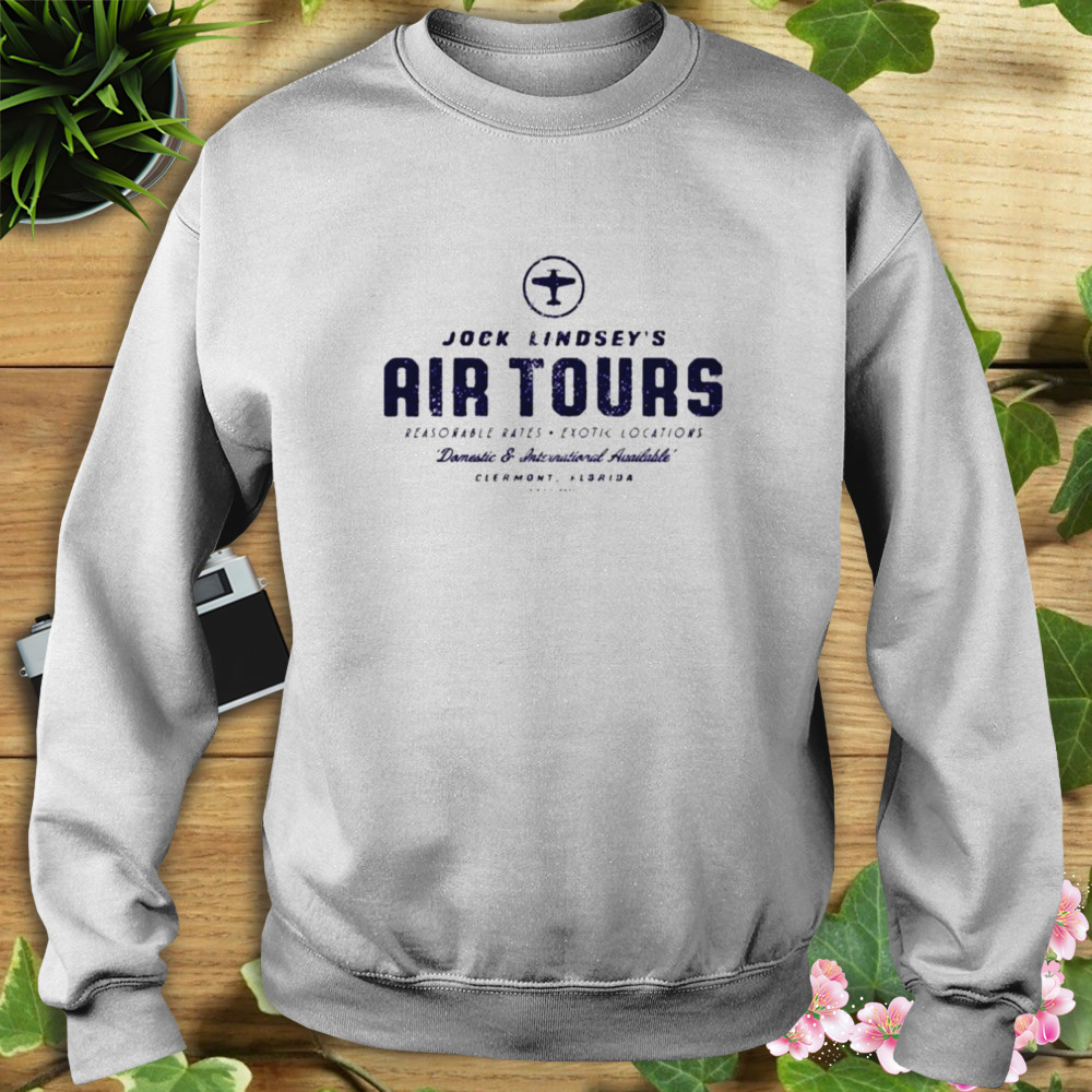 Jock Lindsey’s Air Tours Blue Theme Raiders Of The Lost Ark Shirt 5 Sweat shirt