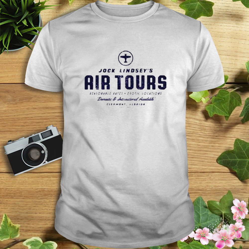 Jock Lindsey’s Air Tours Blue Theme Raiders Of The Lost Ark Shirt 1 Unisex shirt