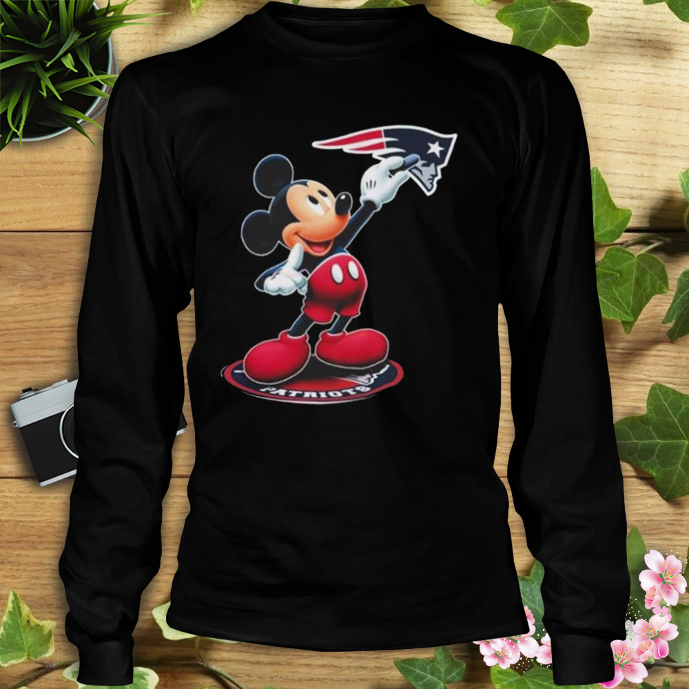 NFL New England Patriots Disney Number Mickey Mouse shirt