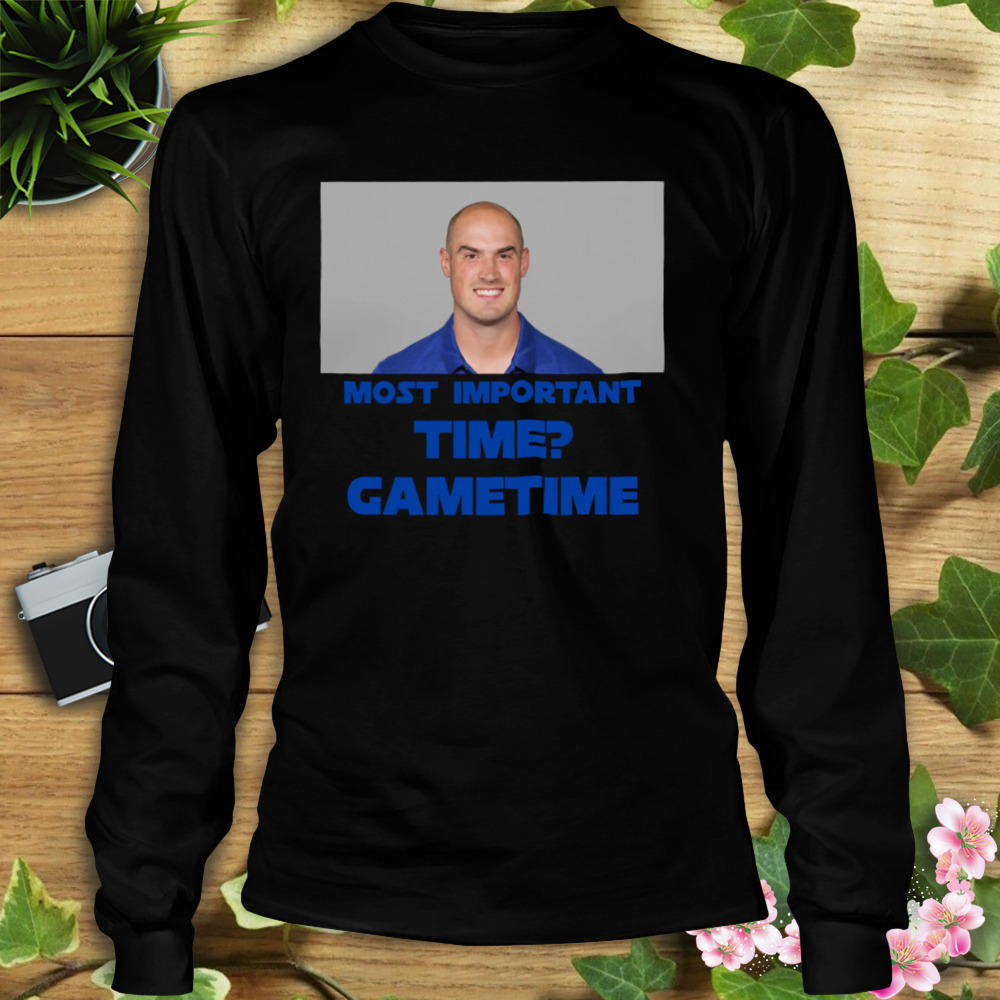 Most important time gametime shirt 3 Longsleeve tshirt