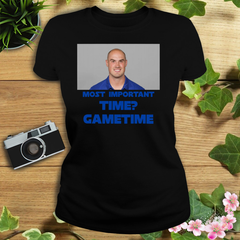 Most important time gametime shirt 2 Women's tshirt