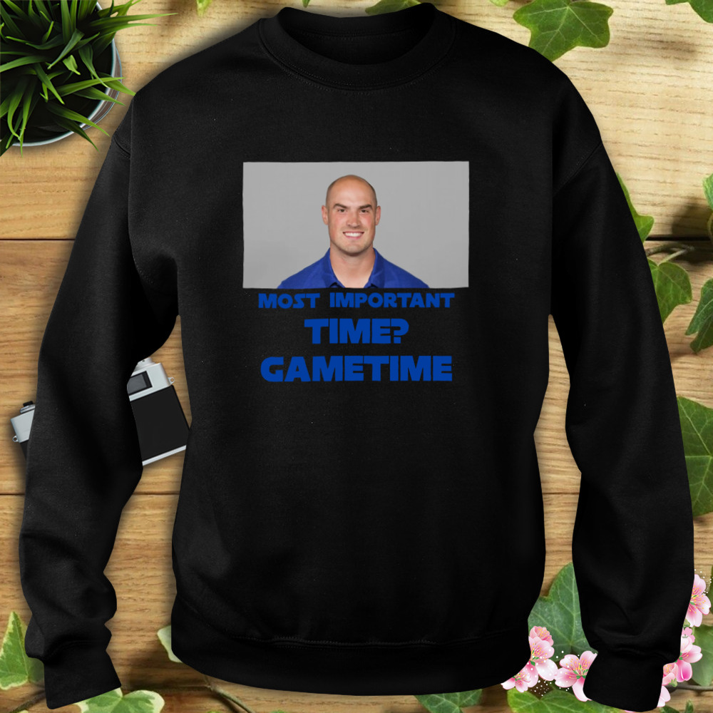 Most important time gametime shirt 5 Sweat tshirt