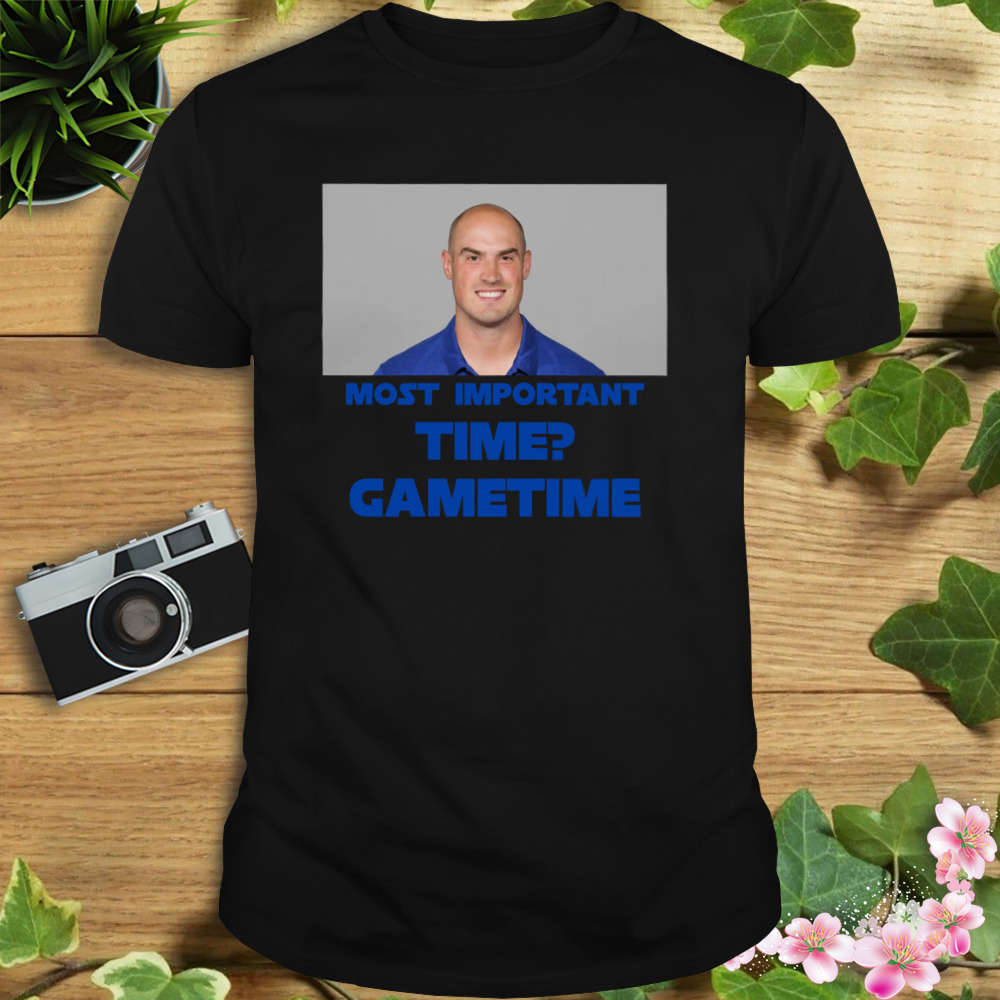 Most important time gametime shirt 1 Unisex tshirt