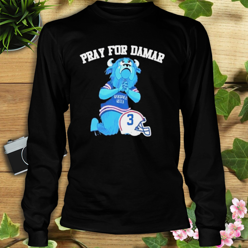 Pray for Damar Hamlin 3 Buffalo Bills shirt 3 Longsleeve tshirt