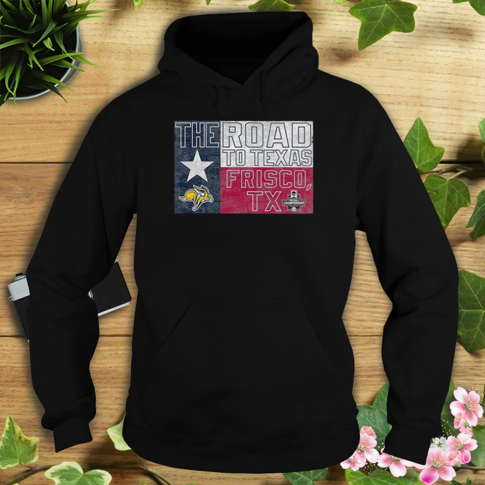 SDSU Jackrabbits 2023 National Championship The Road To Texas Frisco Shirt 4 Hoodie tshirt
