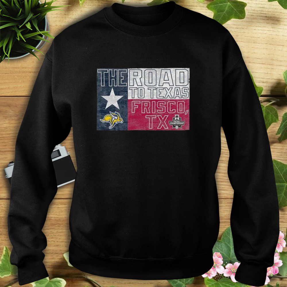 SDSU Jackrabbits 2023 National Championship The Road To Texas Frisco Shirt 5 Sweat tshirt