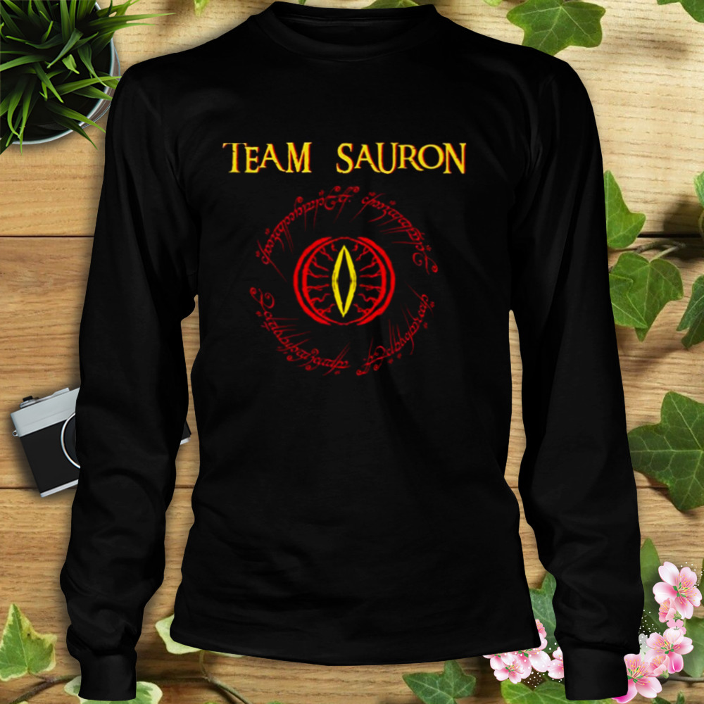 Team Sauron Red Symbol Rings Of Power shirt 3 Longsleeve tshirt