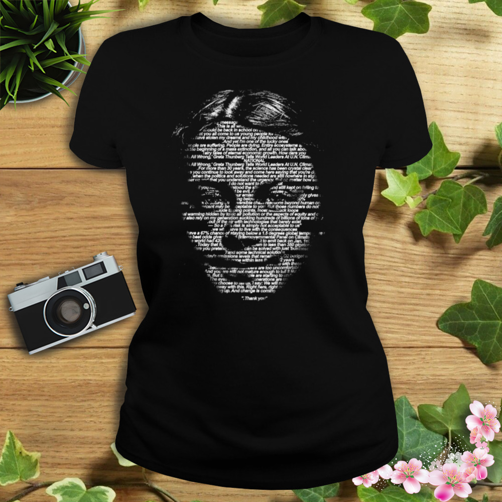 Typography For Greta Thunberg Cool Gifts shirt 2 Women's tshirt