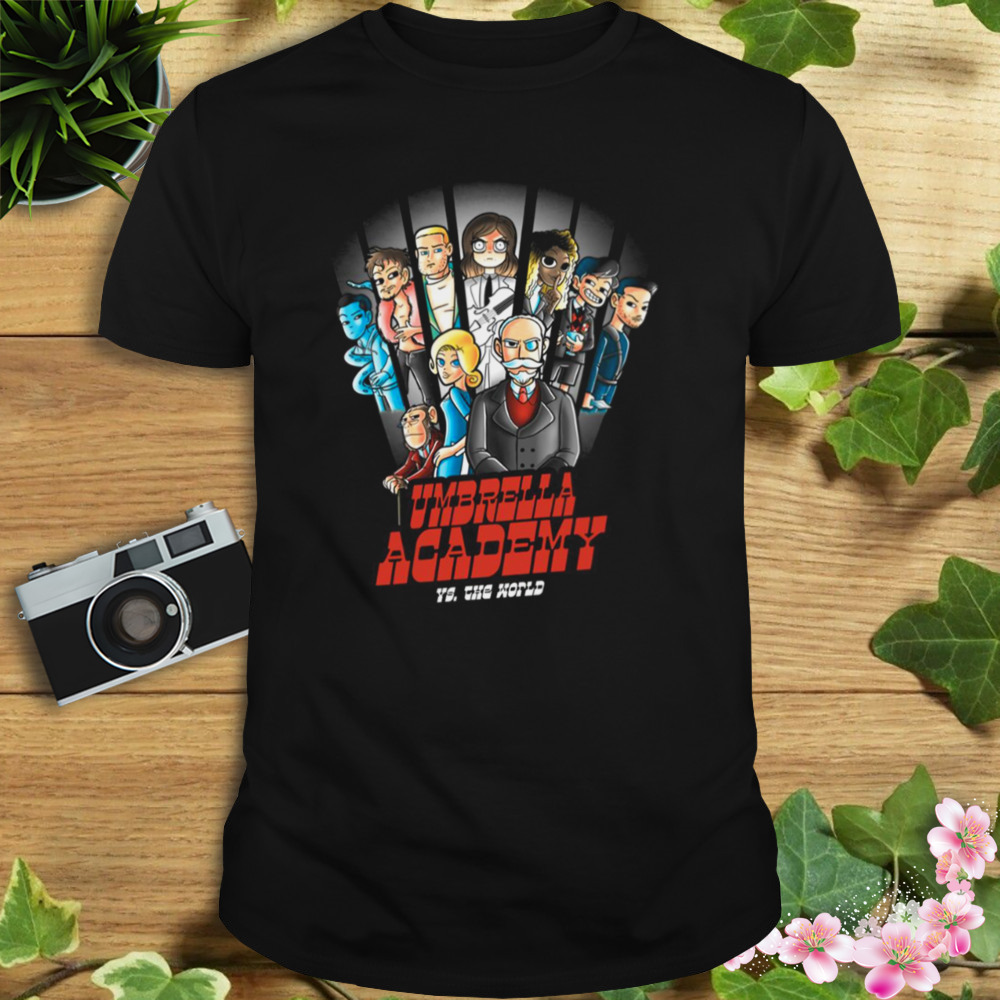 Umbrella Academy Vs The World Scott Pilgrim Vs. The World shirt 1 Unisex tshirt