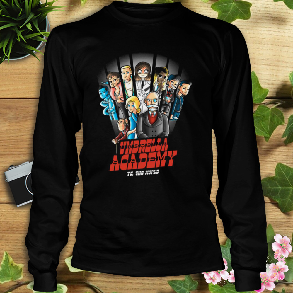 Umbrella Academy Vs The World Scott Pilgrim Vs. The World shirt 3 Longsleeve tshirt