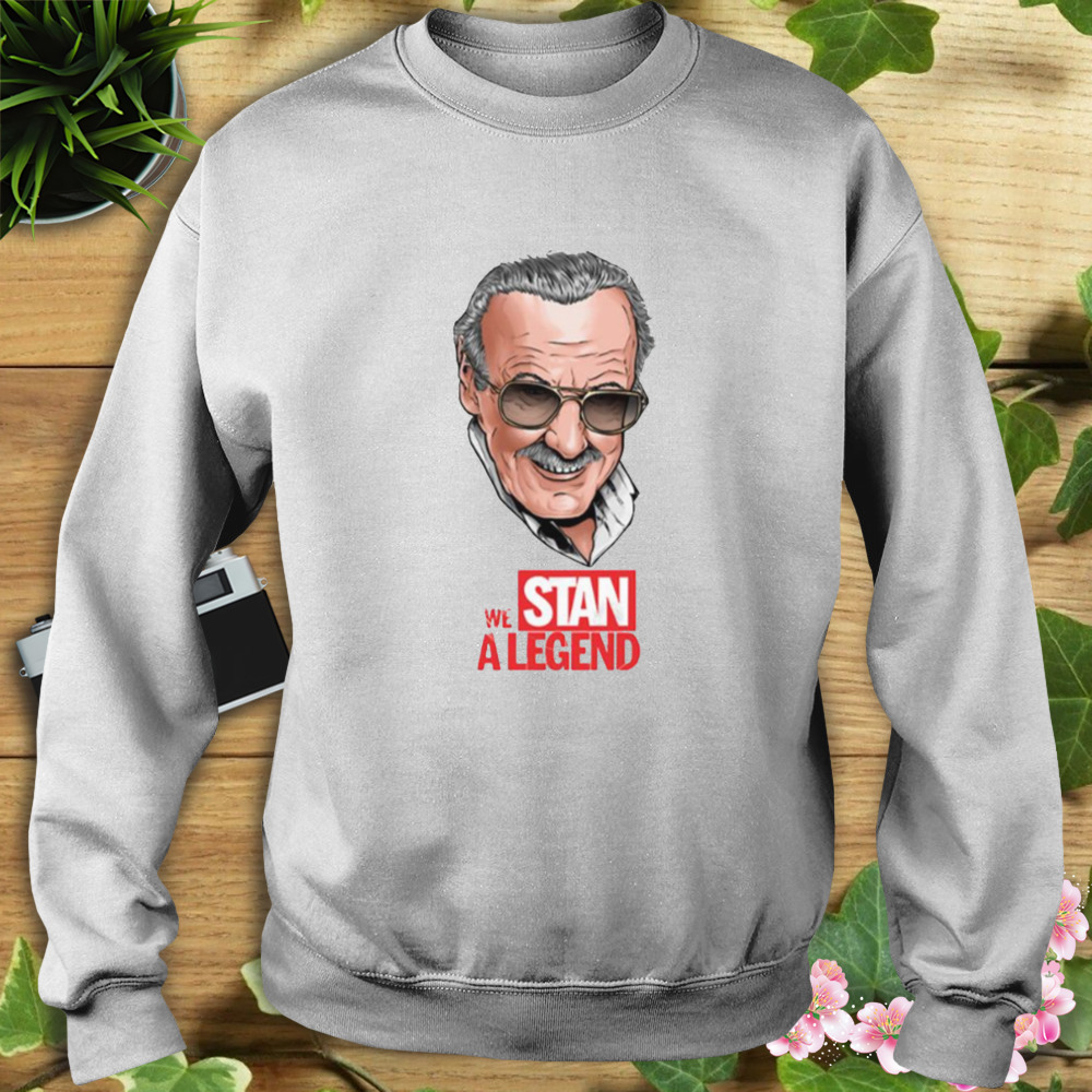 We Stan A Legend Stan Lee shirt 5 Sweat shirt