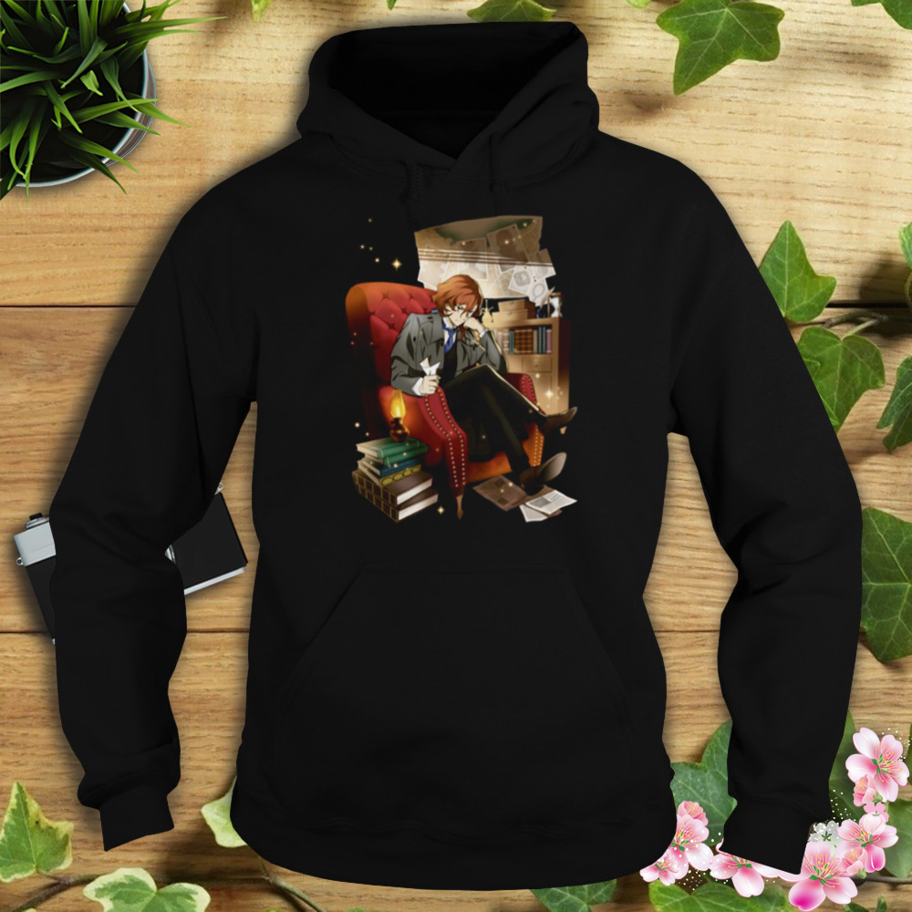 Winter Night Chuuya Chuya Nakahara Bungou Stray Dogs shirt 4 Hoodie tshirt