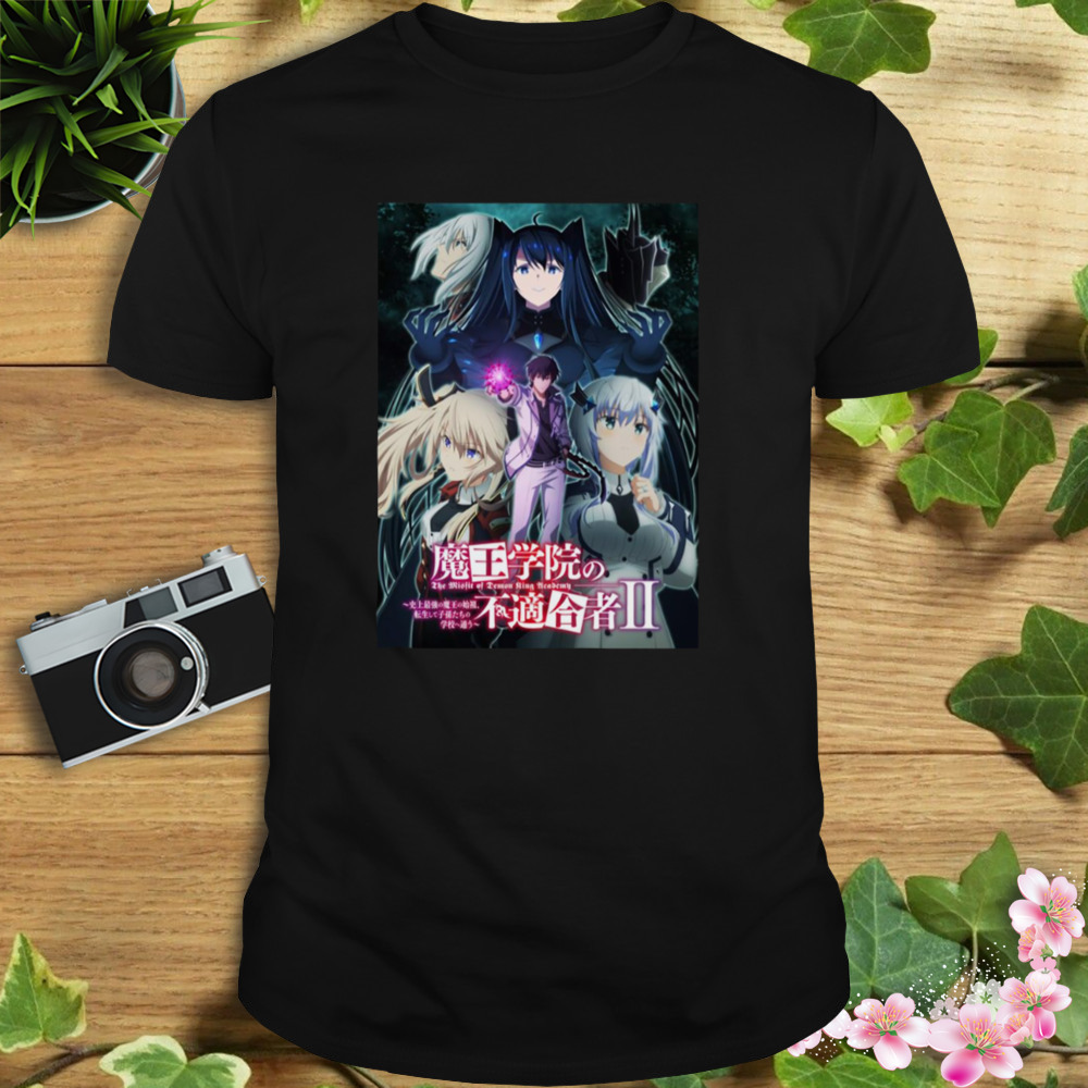 Anime Adaptation Of The Light Novel Series Maou Gakuin The Misfit Of Demon King Academy shirt - Trend Tee Shirts Store Anime Adaptation Of The Light Novel Series Maou Gakuin The Misfit Of Demon King Academy shirt - Trend Tee Shirts Store