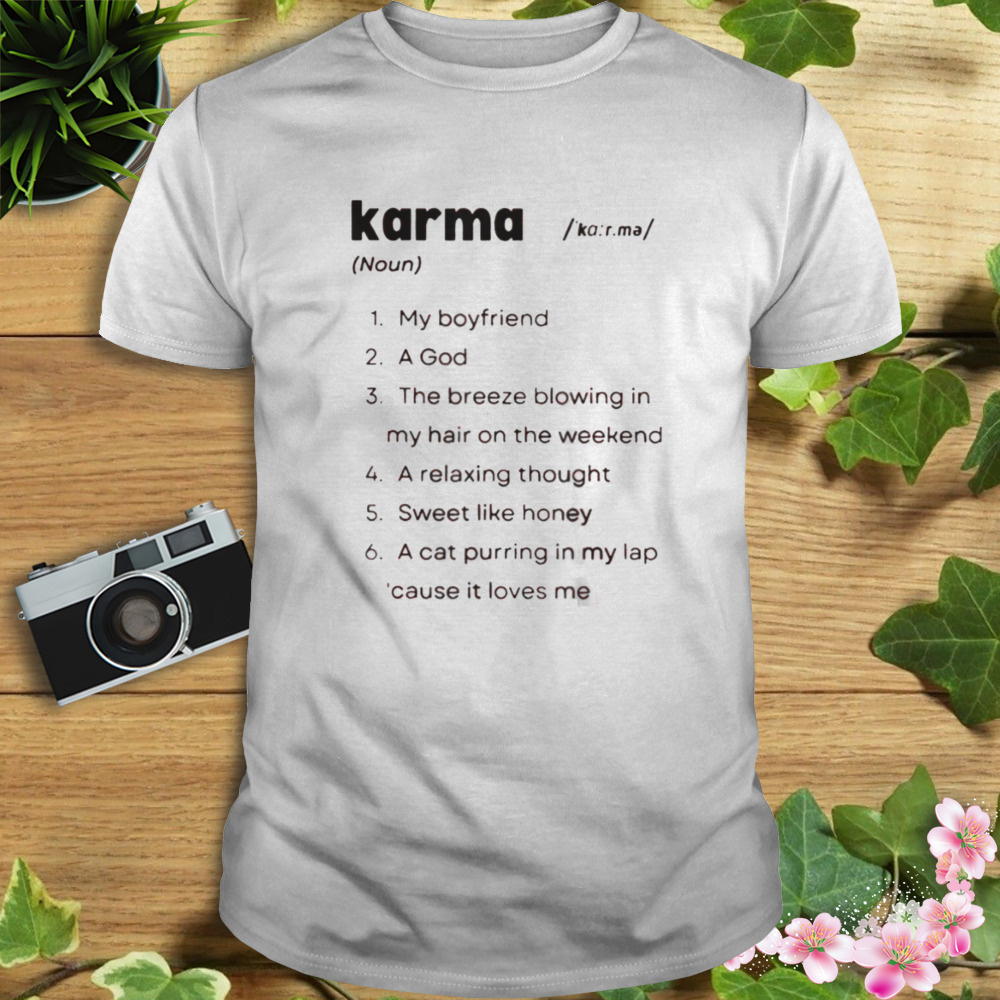 Karma T-Shirt, Zazzle