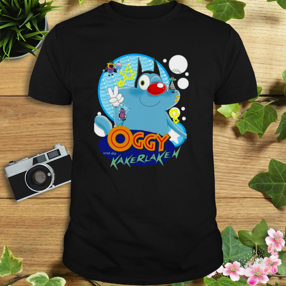 Cartoon Design Oggy And The Cockroaches shirt 1 Unisex tshirt