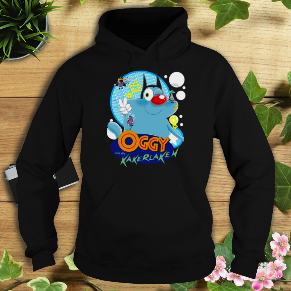 Cartoon Design Oggy And The Cockroaches shirt 4 Hoodie tshirt