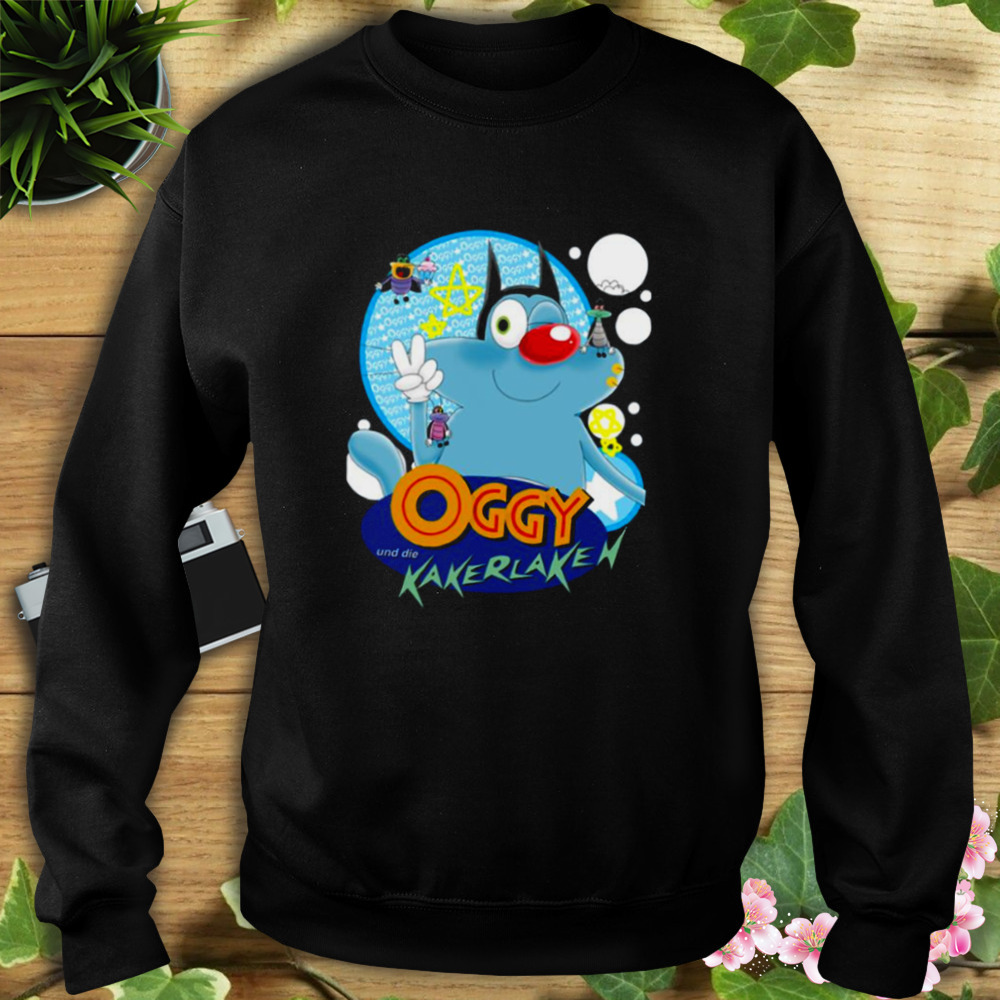 Cartoon Design Oggy And The Cockroaches shirt 5 Sweat tshirt
