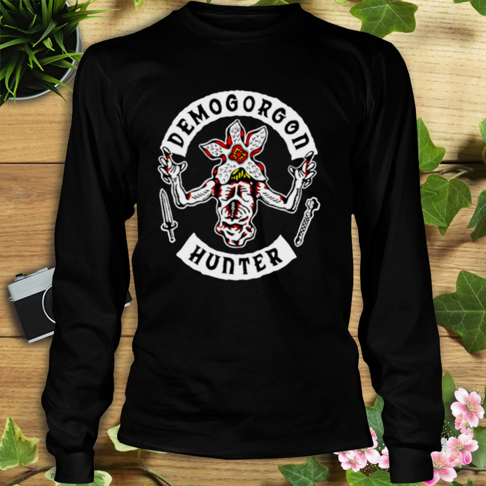 Demogorgon Hunter Stranger Things Shirt 3 Longsleeve tshirt