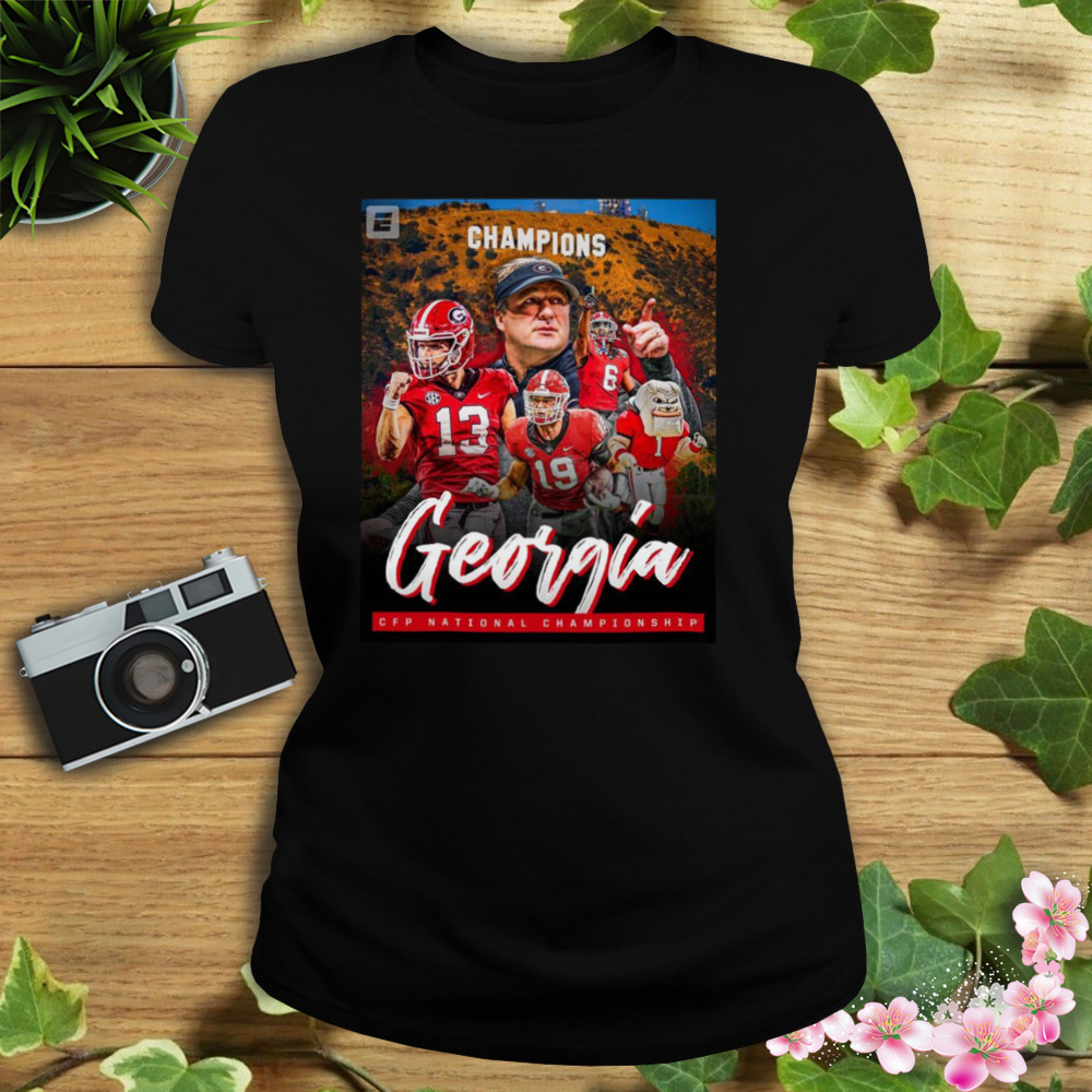 Georgia Bulldogs 2023 CFP National Championship shirt 2 Women's tshirt